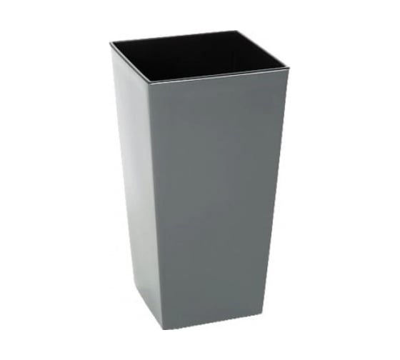 Кашпо с вкладышем LAMELA Sp.z o. 547 FINEZJA 31х31х60 см, белое 030945