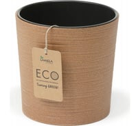 Кашпо с вкладышем LAMELA Sp.z o. 842 MALWA ECO dluto 19х19 см, натуральное дерево 058921