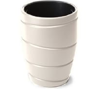 Высокое кашпо LAMELA Sp.z o. 852 PASSA 40х78 см, кремовое 062107