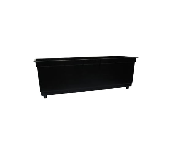 Цветник с вкладышем LAMELA Sp.z o. 631 WERBENA dluto 19х56х36.5 см, белый 044948