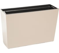 Цветник с вкладышем LAMELA Sp.z o. 564 WERBENA 19х56х36.5 см, кремовый 039172
