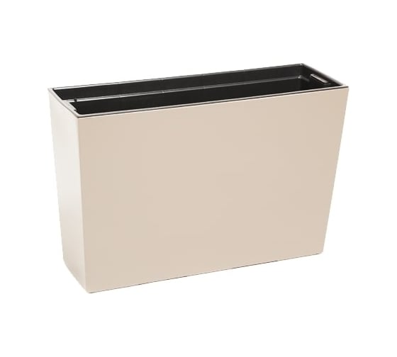 Цветник с вкладышем LAMELA Sp.z o. 564 WERBENA 19х56х36.5 см, кремовый 039172