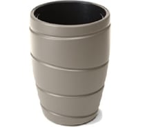 Высокое кашпо LAMELA Sp.z o. 852 PASSA 40х78 см, серо-коричневое 062106