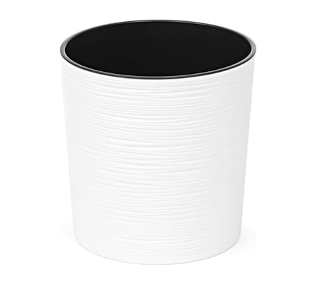 Кашпо с вкладышем LAMELA Sp.z o. 722 MALWA dluto 25х25 см, белое 047594