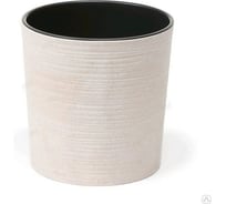 Кашпо с вкладышем LAMELA Sp.z o. 843 MALWA ECO dluto 25х25 см, белое 058923