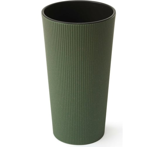 Кашпо с вкладышем LAMELA Sp.z o. LILIA ECO jumper 874 19х36.4 см, зеленое 062127