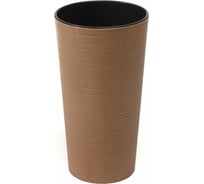 Кашпо с вкладышем LAMELA Sp.z o. LILIA ECO dluto 839 19х36.4 см, натуральное дерево 058909