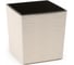 Кашпо с вкладышем LAMELA Sp.z o. JUKA ECO dluto 836 25x25x26 см, белый 058903 1