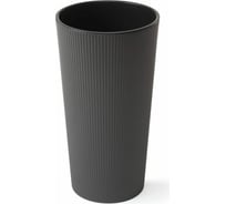 Кашпо с вкладышем LAMELA Sp.z o. LILIA jumper 864 25х47 см, графит 061756