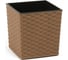 Кашпо с вкладышем LAMELA Sp.z o. JUKA ECO rattan 826 19x19x19.5 см, натуральное дерево 058893 1