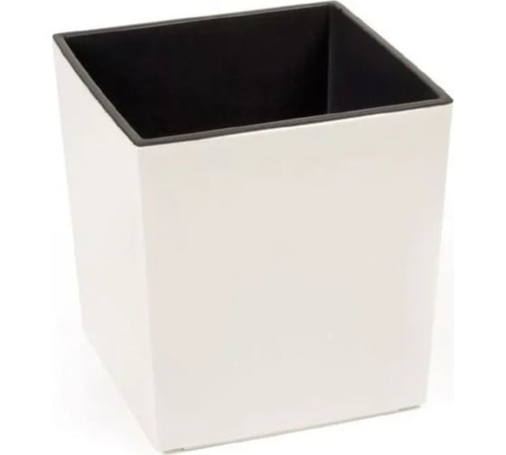 Кашпо с вкладышем LAMELA Sp.z o. JUKA 554 40x40x41.5 см, кремовый 039158 1