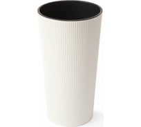 Кашпо с вкладышем LAMELA Sp.z o. LILIA jumper 863 19х36.4 см,кремовый 062505