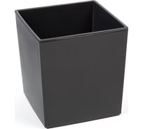 Кашпо с вкладышем LAMELA Sp.z o. JUKA 551 19x19x19.5 см, антрацит 036969