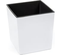 Кашпо с вкладышем LAMELA Sp.z o. JUKA 552 25x25x26 см, белый 036977