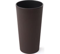 Кашпо с вкладышем LAMELA Sp.z o. LILIA jumper 863 19х36.4 см,мокко 062668