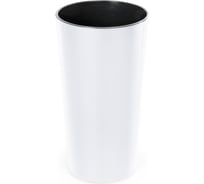 Кашпо с вкладышем LAMELA Sp.z o. LILIA 549 40х75 см, белое 041089