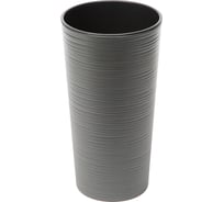 Кашпо с вкладышем LAMELA Sp.z o. LILIA dluto 727 30х60 см, графит 047456