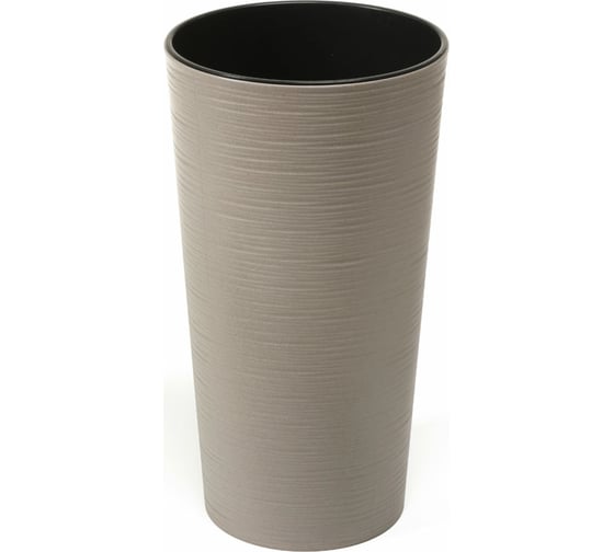 Кашпо с вкладышем LAMELA Sp.z o. LILIA ECO dluto 840 30х60 см, серое 058916 1