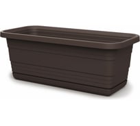 Балконное кашпо LAMELA Sp.z o. BONA 811 80х18х14.5 см, мокко 062903