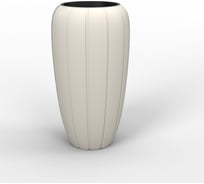 Кашпо с вкладышем LAMELA Sp.z o. GAJA 896 среднее, 40х60 см, кремовое 062122