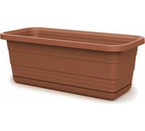 Балконное кашпо LAMELA Sp.z o. BONA 811 80х18х14.5 см, террактовое 062901