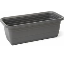 Балконное кашпо LAMELA Sp.z o. BONA 808 40х18х14.5 см, антрацит 062894