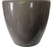 Кашпо LAMELA Sp.z o. 203 MAGNOLIA 18х15.9 см, 3 л, серо-коричневое 050683