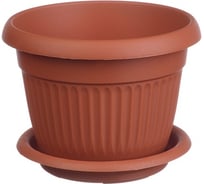 Кашпо с поддоном IDEA ЛИВИЯ 2.8 л, 200 мм М 3019