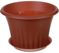 Кашпо с подставкой IDEA КЭРОЛ 140 мм, 0.75 л М 3154