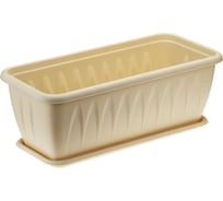 Балконный ящик с поддоном IDEA АЛИЦИЯ 400 мм М 3214