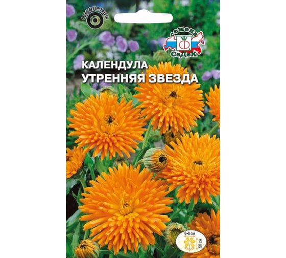 Семена СеДек Календула Утренняя звезда 00000017085 1