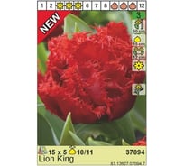 Луковица HBM Тюльпан Лайон Кинг 10/11 красный, 5 шт. 37094