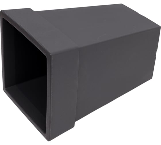 Кашпо IDEA ТУБУС 240х240 мм, 7.5 л Графитовый М 3178