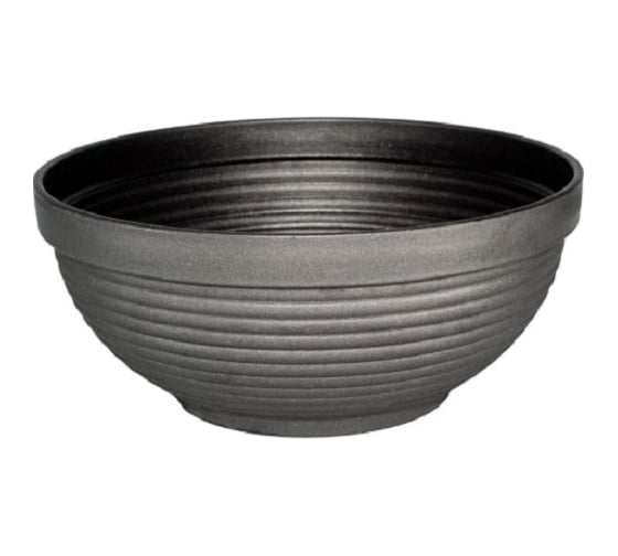 Миска Szemek Теракота 76х26 см, 60 л, графит 062680