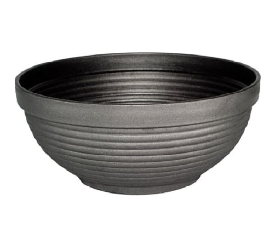 Миска Szemek Теракота 34х16.5 см, 7 л, графит 062843 1