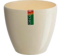 Горшок SANTINO ДЕКО ТВИН 2.5 л, 17х15 см, кремовый 049648