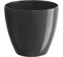 Горшок SANTINO ДЕКО ТВИН 4 л, 20х17.5 см, антрацит 051908