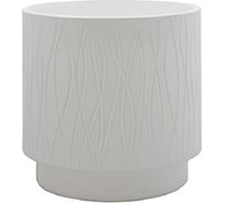 Круглое кашпо PLASTECNIC S.p.A. NATURALIA 29х28 см, 17 л, белое 059685