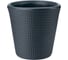 Кашпо с вкладышем FormPlastic LINA 4610 014 34.7х34.8 см, 24.39 л, антрацит 062090 1