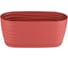 Кашпо с поддоном FormPlastic Sahara petit 3110 057 27х13х11.85 см, 2.65 л, марсала 050503 1
