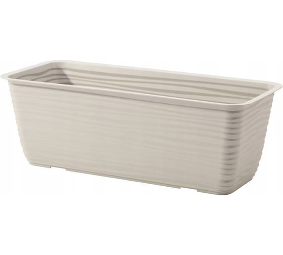 Балконный ящик с поддоном FormPlastic Sahara 3190 011 58.5х17х14.5 см, 8.84 л, белый 059169
