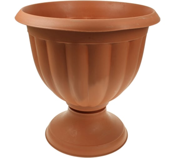 Рюмка FormPlastic Gracja 4 1008 010 высокая, 34.5х35 см, 12 л, терракотовая 002766 1