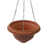 Кашпо на цепях FormPlastic Roma hanging 3 0062 010 25х20 см, 2.9 л, терракотовое 048909