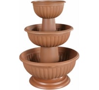 Каскад FormPlastic GRACJA 1016 010 24.5/35.5/45х62 см, терракотовый 002838