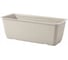 Балконный ящик с поддоном FormPlastic Sahara 3180 011 38.9х17х14.5 см, 5.7 л, белый 058680 1