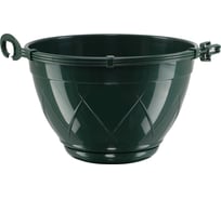 Горшок SANTINO Лилия подвесная 1.5 л, 17х10 см, зеленый 049172