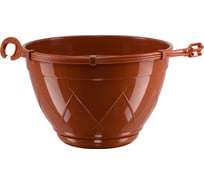 Горшок SANTINO Лилия подвесная 4 л, 23х14 см, терракотовый 049184