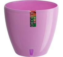 Горшок SANTINO ДЕКО ТВИН 9 л, 26х23.5 см, лаванда 050108