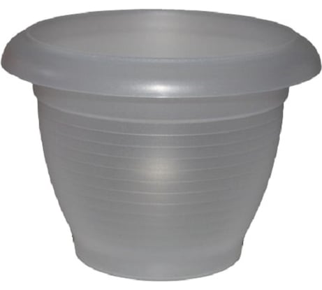 Горшок SANTINO Терра 1 л, 15х10.5 см, прозрачный 049241