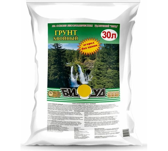 Грунт БИУД Для хвойных 30 л 01-000013 1